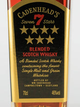 Load image into Gallery viewer, Cadenhead 7 Stars Blended Scotch Whisky
