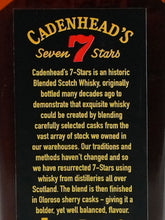 Load image into Gallery viewer, Cadenhead 7 Stars Blended Scotch Whisky