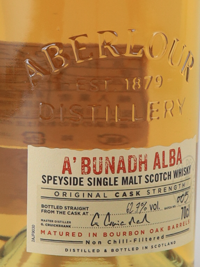 Aberlour Abuna Alba Batch 5 62.7%