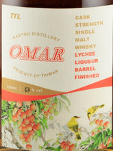 Load image into Gallery viewer, Omar Cask Strength Lychee Barrel