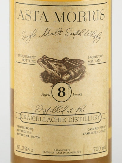 Astamoris Craigellachie 8 Year Old 2013