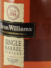 Load image into Gallery viewer, Evan Williams Single Barrel 2014