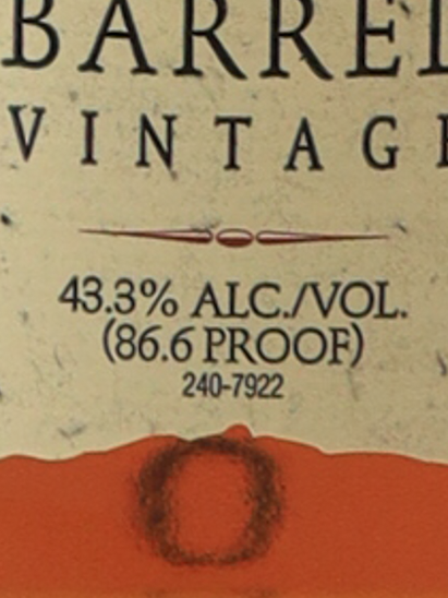 Evan Williams Single Barrel 2014