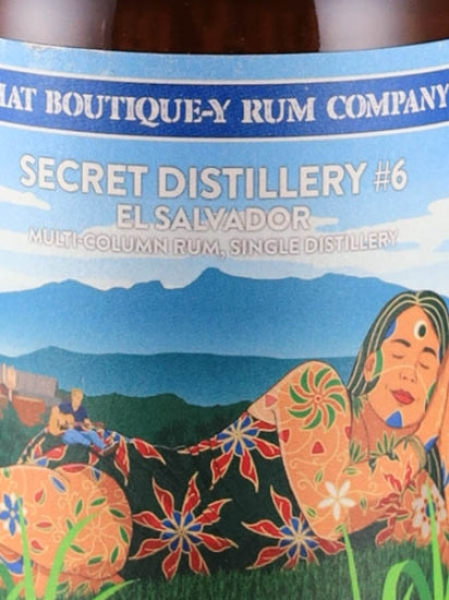 Boutique Rum Company Secret Distillery #6 El Salvador 13 Year Old Batch 1