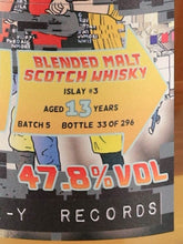 Load image into Gallery viewer, Boutique Whisky Islay Blended Malt #3 13 Year Old Batch 5
