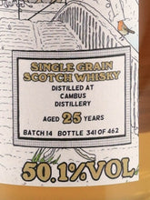 Load image into Gallery viewer, Boutique Whisky Cambus 25 Year Old Batch 14