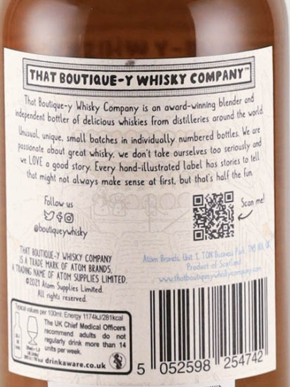 Boutique Whisky Cambus 25 Year Old Batch 14