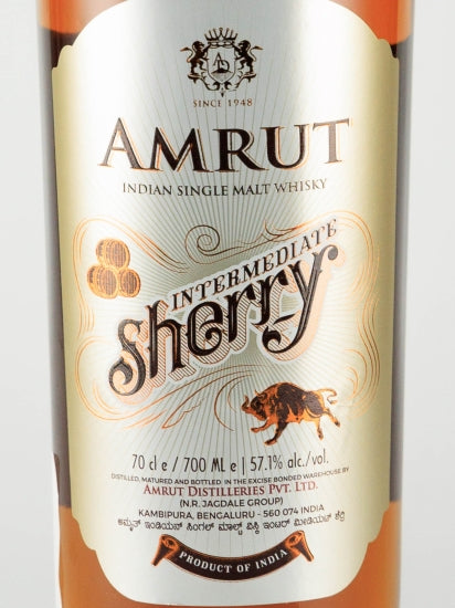 Amrut Indian Single Malt Intermediate Sherry