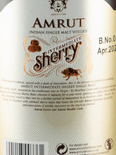 Load image into Gallery viewer, Amrut Indian Single Malt Intermediate Sherry