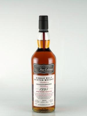 First Editions Cragganmore 26 Year Old 1995 #HL19119