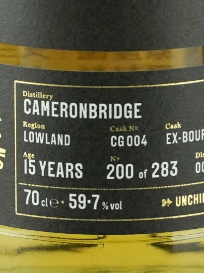 Golden Cask Cameronbridge 15 Year Old 2006