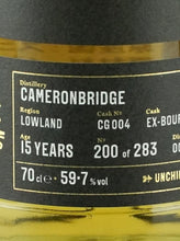 Load image into Gallery viewer, Golden Cask Cameronbridge 15 Year Old 2006