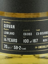 Load image into Gallery viewer, Golden Cask Girvan 14 Year Old 2006