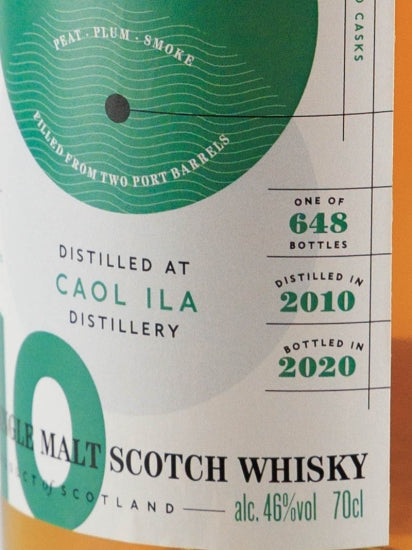 Hepburn's Choice Caol Ila 10 Year Old 2010