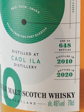 Load image into Gallery viewer, Hepburn's Choice Caol Ila 10 Year Old 2010