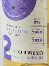 Load image into Gallery viewer, Hepburn's Choice Fettercairn 12 Year Old 2008