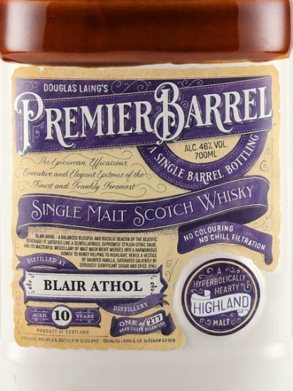 Premier Barrel Blair Athol 10 Year Old