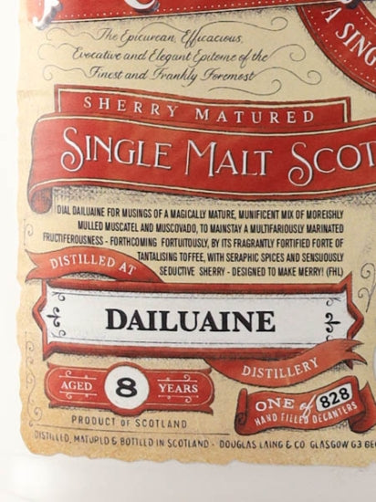 Premier Barrel Dailuaine 8 Year Old