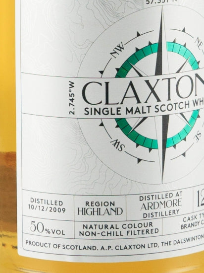 Claxton's Exploration Ardmore 12 Year Old 2009
