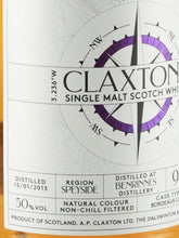 Load image into Gallery viewer, Claxton's Exploration Benrinnes 9 Year Old 2013 Red Wine Cask