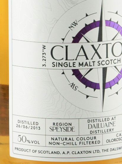 Claxton's Exploration Dailuaine 8 Year Old 2013