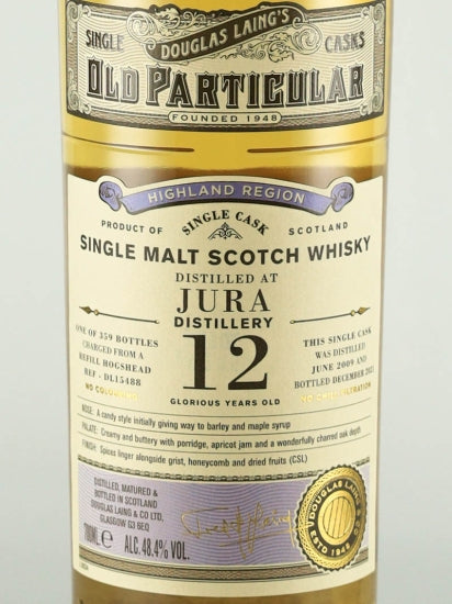 Old Particular Jura 12 Year Old 2009