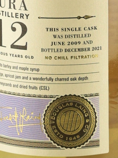 Old Particular Jura 12 Year Old 2009