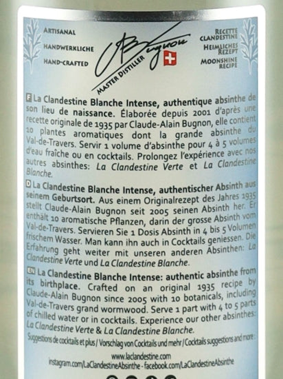 Artemisia Absinthe Clandestine Intense
