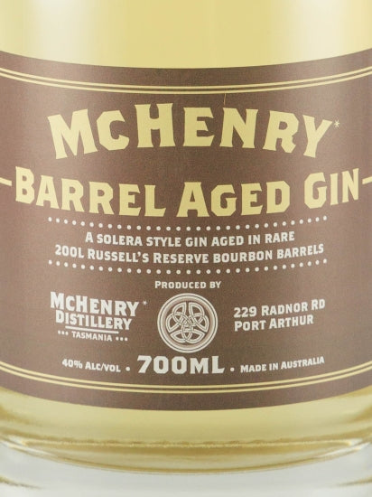 McHenry Barrel Aged Gin
