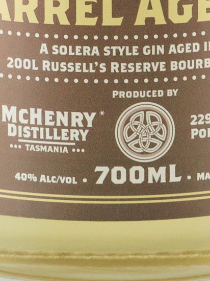 McHenry Barrel Aged Gin