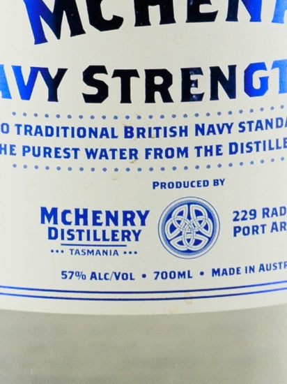 McHenry Navy Strength Gin