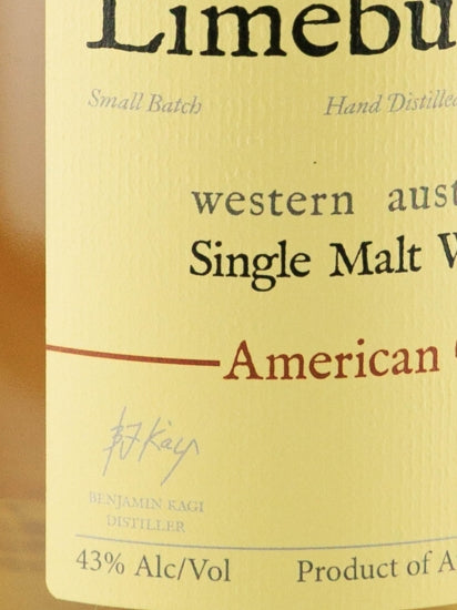Limeburners Single Malt Whisky American Oak