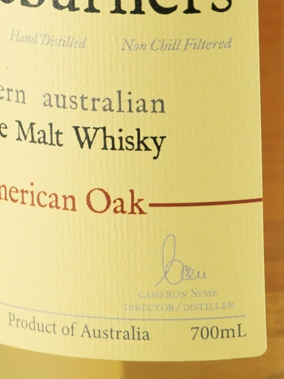 Limeburners Single Malt Whisky American Oak