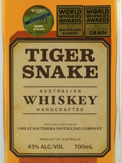 Tiger Snake Australian Whisky