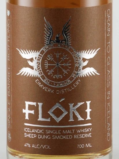 Floki Single Malt Whisky Sheep Dung Smoke