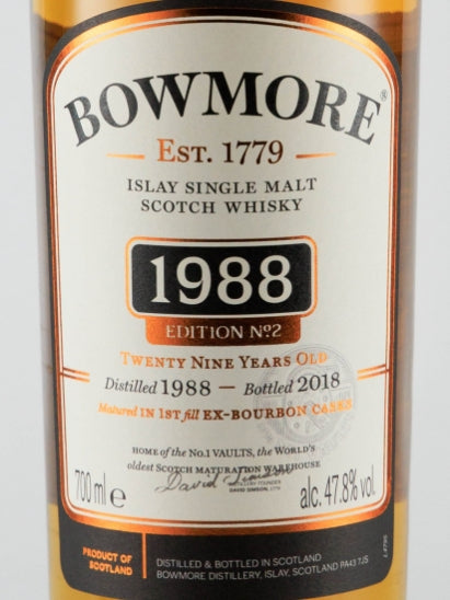 Bowmore 29 Year Old 1988 Vintage Edition 2