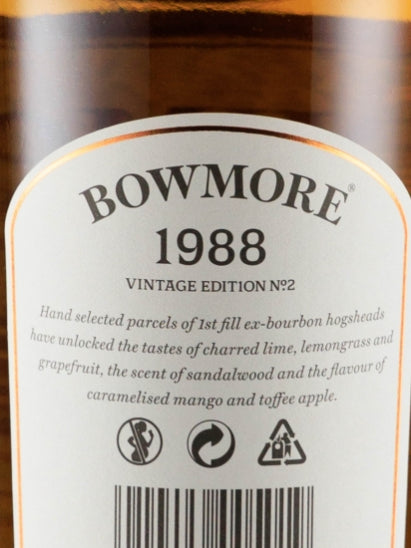 Bowmore 29 Year Old 1988 Vintage Edition 2
