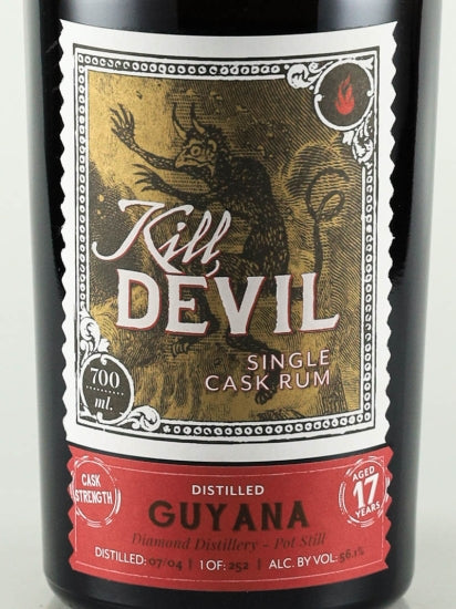 Kill Devil Guyana Diamond Pot Still 17 Year Old 2004