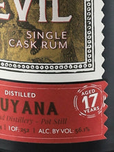 Load image into Gallery viewer, Kill Devil Guyana Diamond Pot Still 17 Year Old 2004