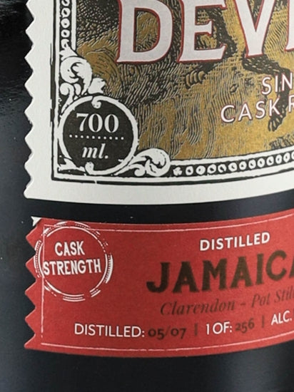 Kill Devil Jamaica Clarendon Pot Still 14 Year Old 2007