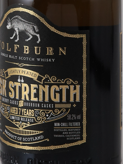 Wolfburn 7 Year Old Cask Strength
