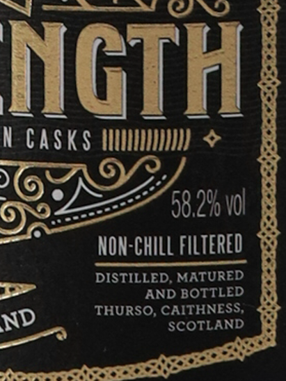Wolfburn 7 Year Old Cask Strength