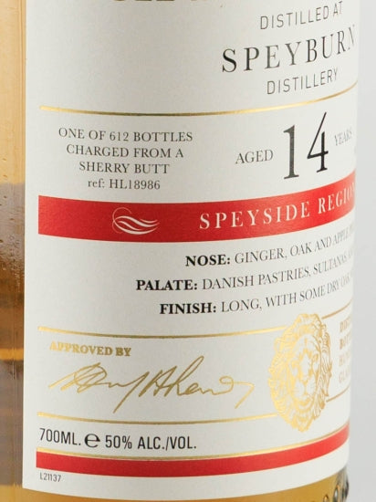 Old Malt Cask Speyburn 14 Year Old 2007