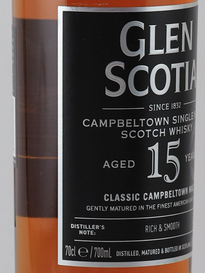 Glen Scotia 15 Year Old