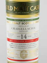 Load image into Gallery viewer, Old Malt Cask Craigellachie 14 Year Old 2007