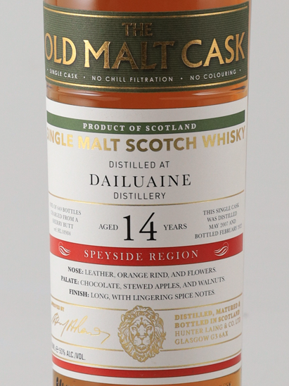 Old Malt Cask Dailuaine 14 Year Old 2007