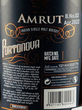Load image into Gallery viewer, Amrut Indian Single Malt Port Nova