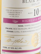 Load image into Gallery viewer, Old Malt Cask Blair Athol 10 Year Old 2011