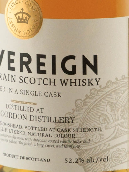 Hunter Laing Sovereign Invergordon 31 Year Old 1987
