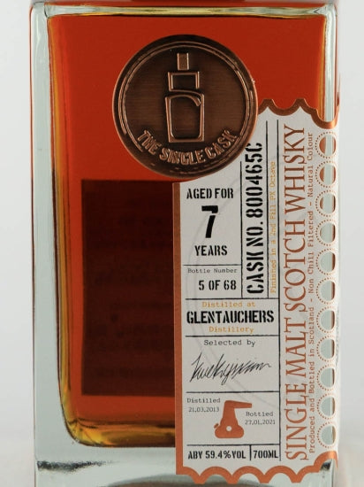 The Single Cask Glentauchers 7 Year Old 2013